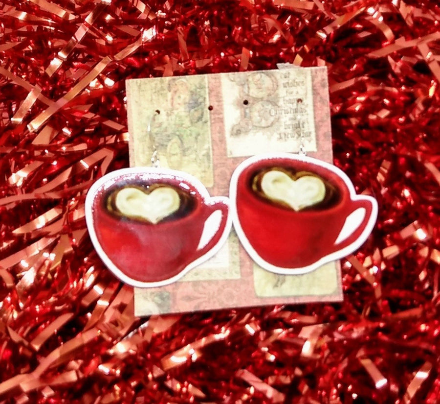 Cappucino earrings