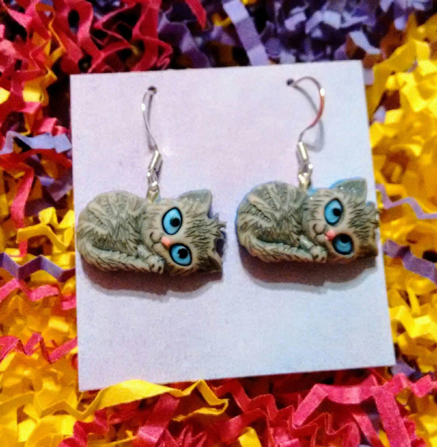 Cat earrings