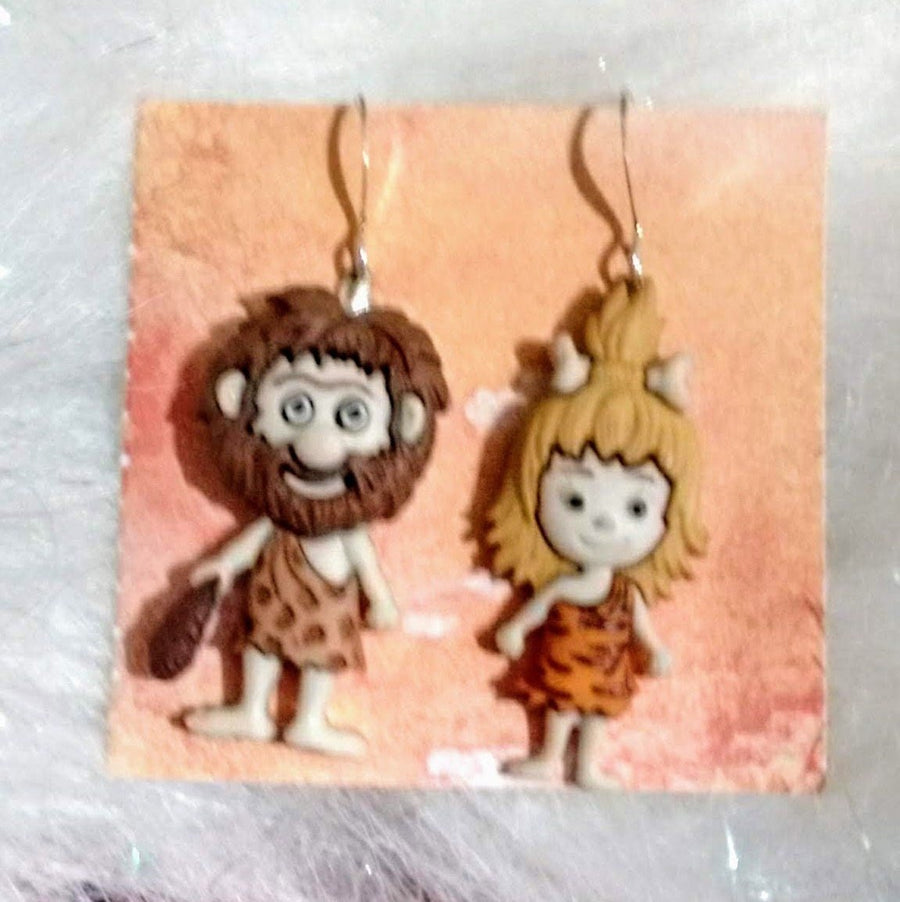 Caveman earrings