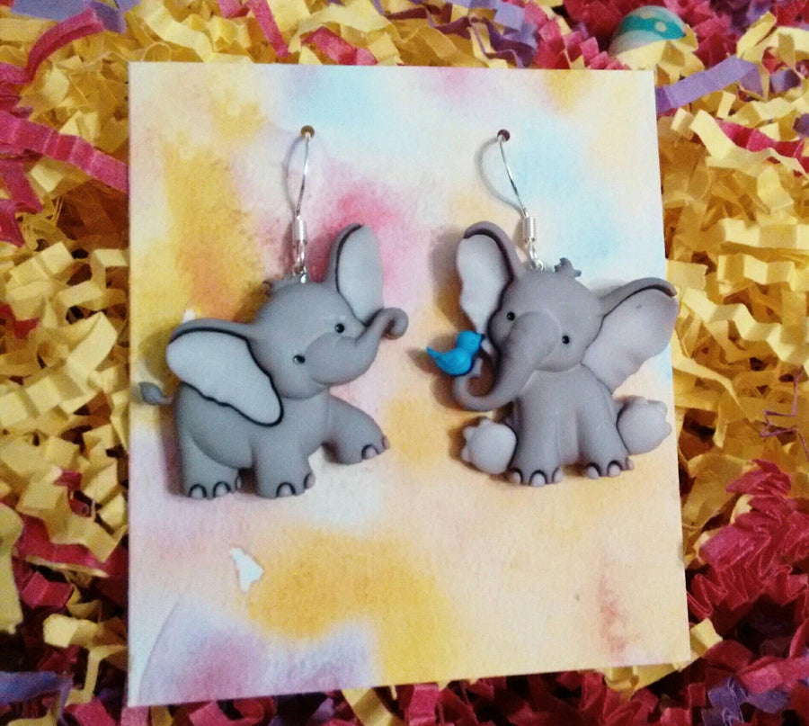 Elephant earrings