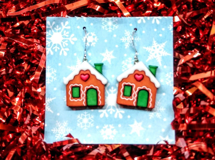 Gingerbread earrings