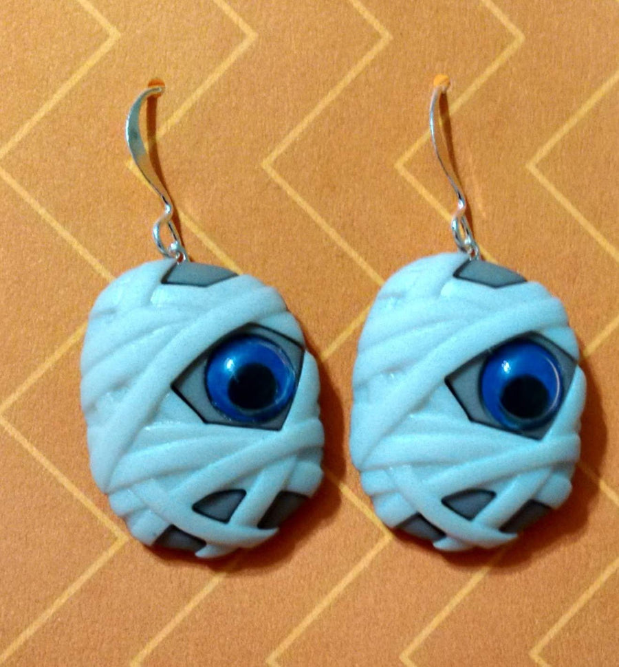 Mummy earrings