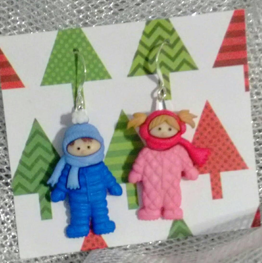 Snow kids earrings