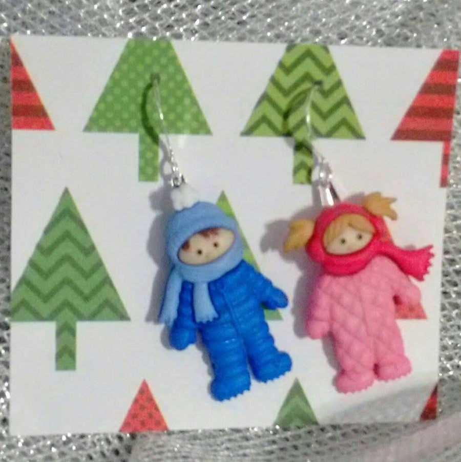 Snow kids earrings