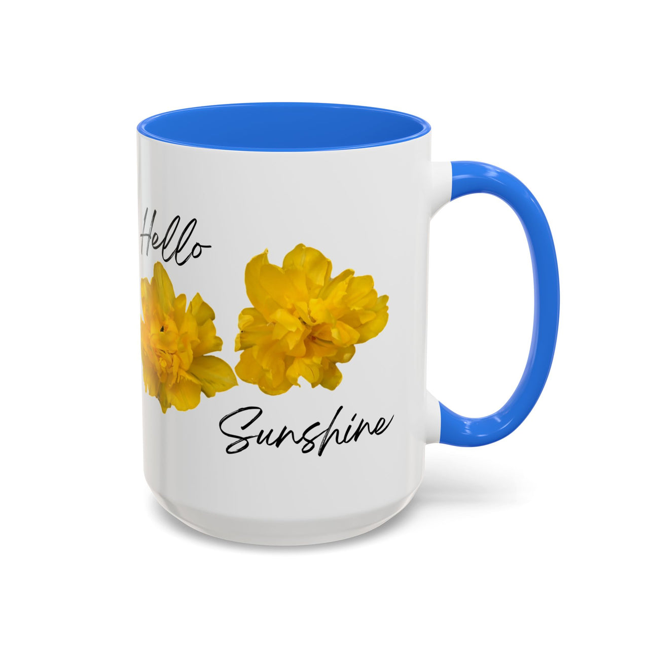Floral Coffee Mug - Mornin' Sunshine Yellow Tulips