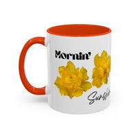 Thumbnail for Floral Coffee Mug - Mornin' Sunshine Yellow Tulips