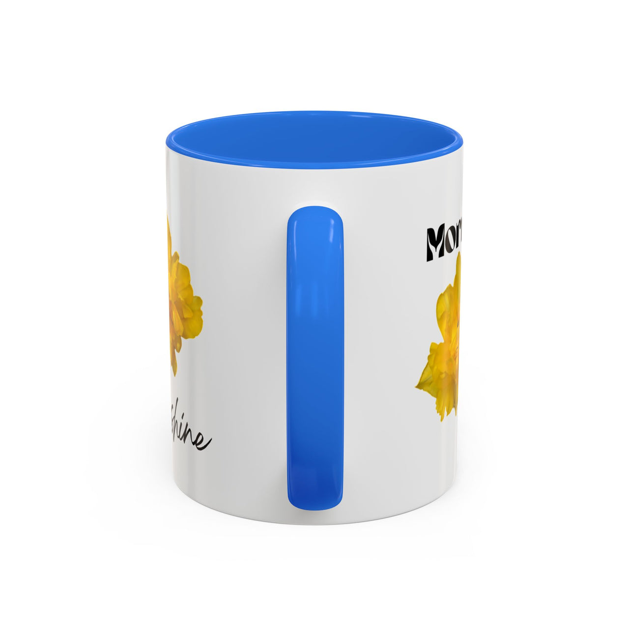 Floral Coffee Mug - Mornin' Sunshine Yellow Tulips