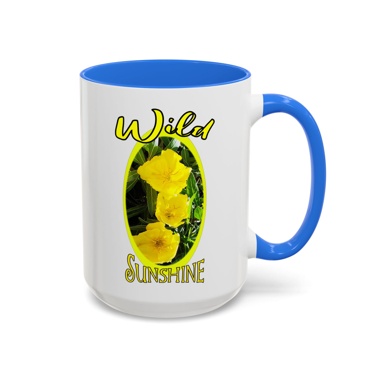 Floral Coffee Mugs – Yellow Primrose Coffee Cup, Perfect for Coffee Lovers, Gifts, Home Decor, and Celebrations