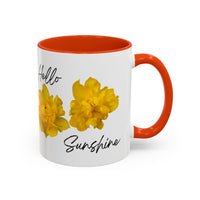 Thumbnail for Floral Coffee Mug - Hello Sunshine Yellow Tulips Coffee Cup