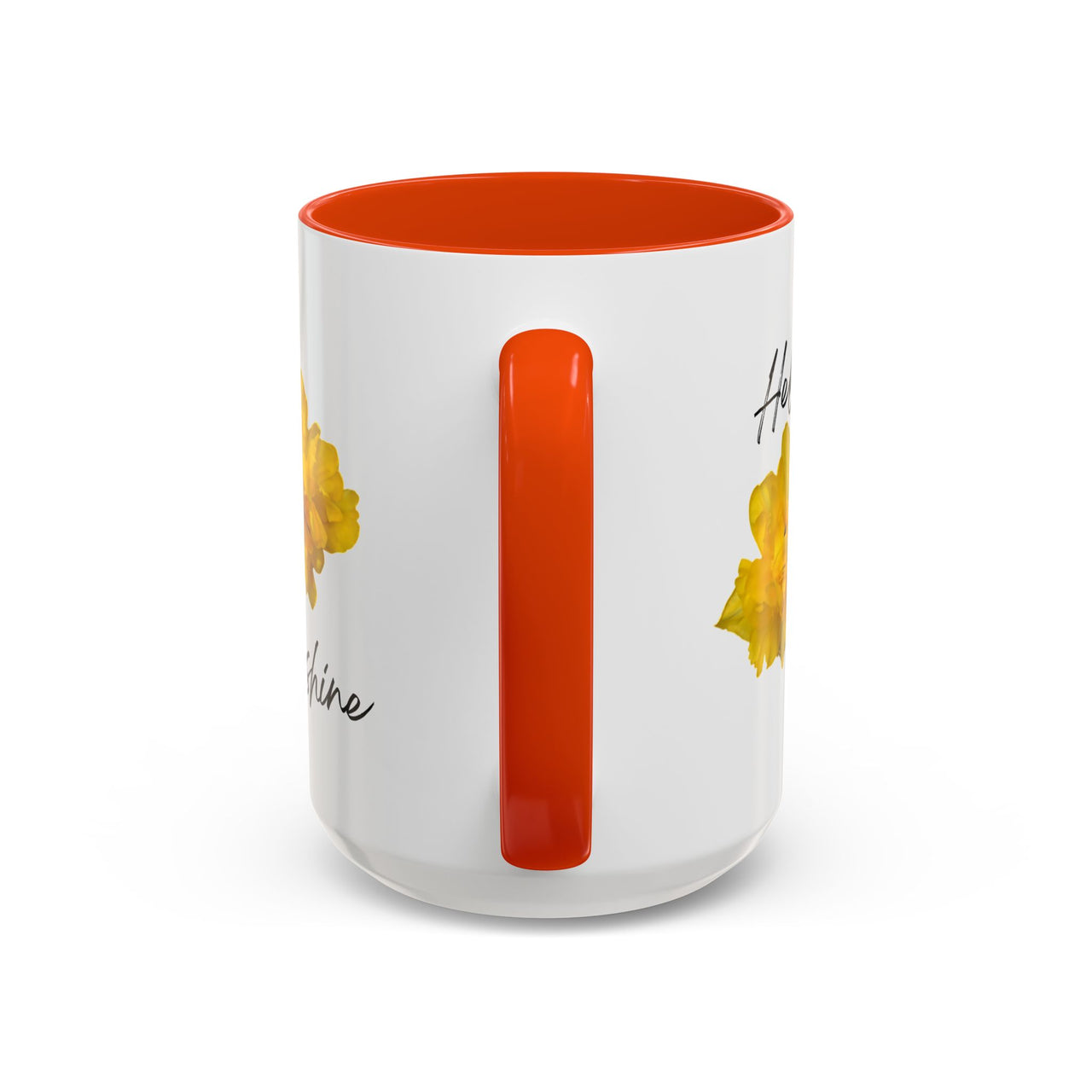 Floral Coffee Mug - Mornin' Sunshine Yellow Tulips