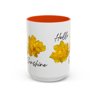Thumbnail for Floral Coffee Mug - Mornin' Sunshine Yellow Tulips