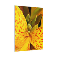 Thumbnail for Vibrant Floral Canvas Art - Bright Yellow Canna Artwork, Wall Decor, Gift for Nature Lovers, Home Decoration, Floral Prints