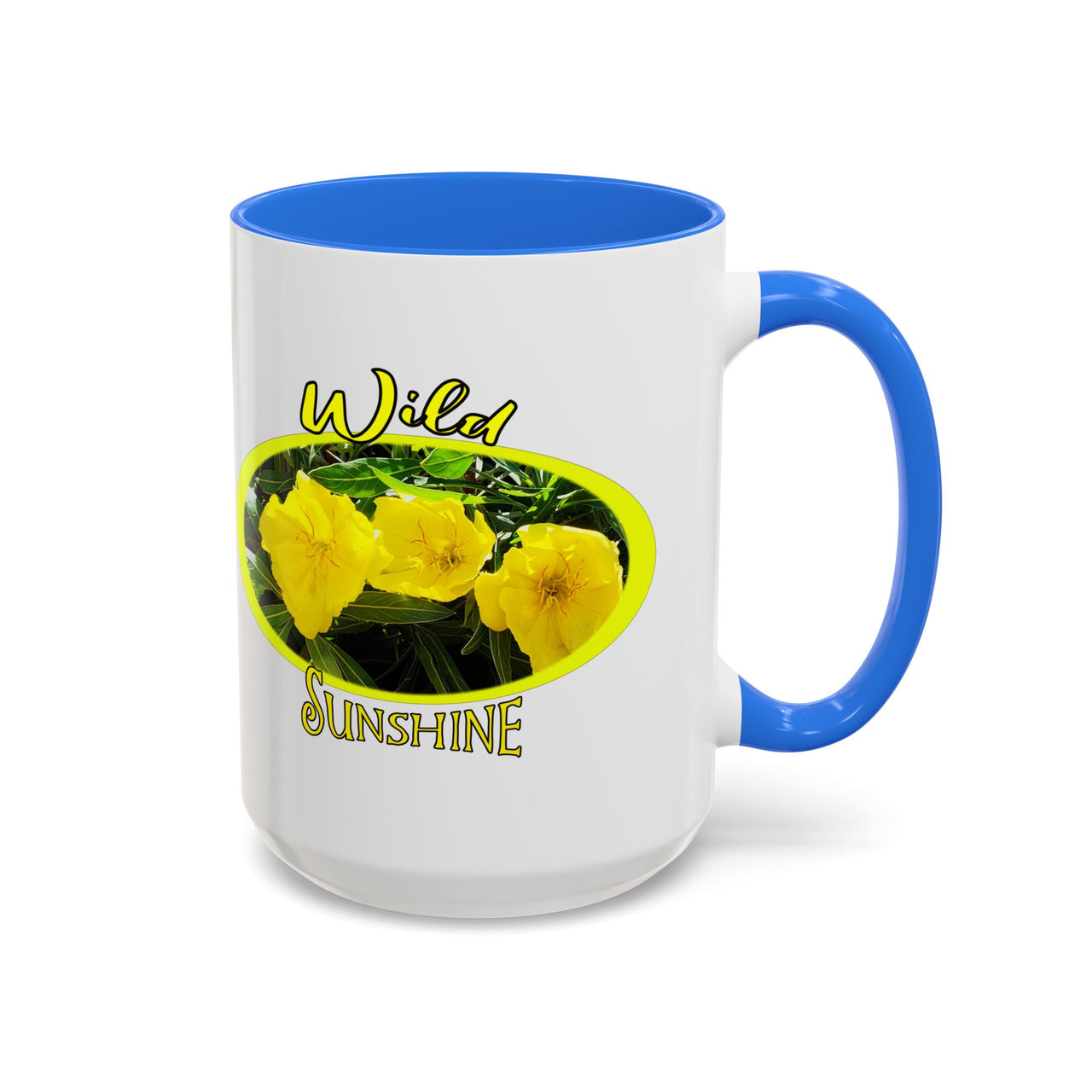 Floral Coffee Mugs – Brighten Your Day with the Yellow Primrose, Perfect for Coffee Lovers, Gifts, Home Decor, and Celebrations