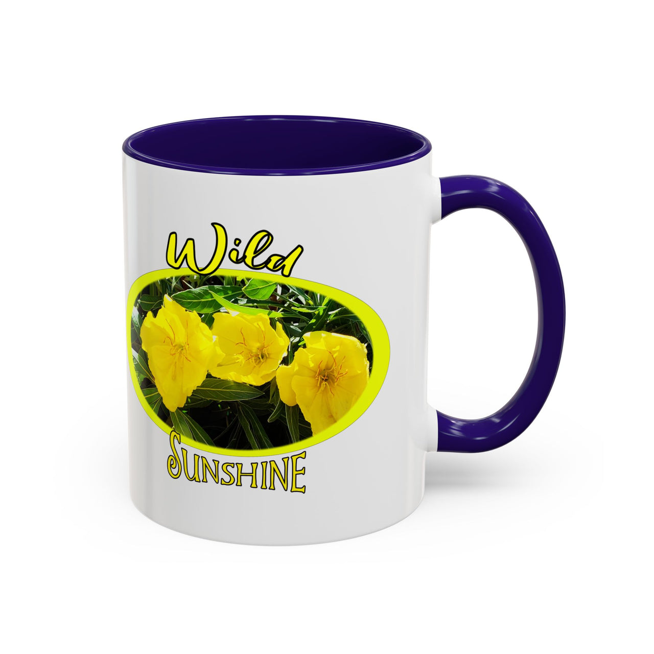 Floral Coffee Mugs – Brighten Your Day with the Yellow Primrose, Perfect for Coffee Lovers, Gifts, Home Decor, and Celebrations