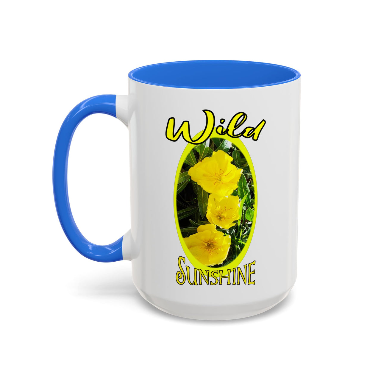 Floral Coffee Mugs – Yellow Primrose Coffee Cup, Perfect for Coffee Lovers, Gifts, Home Decor, and Celebrations