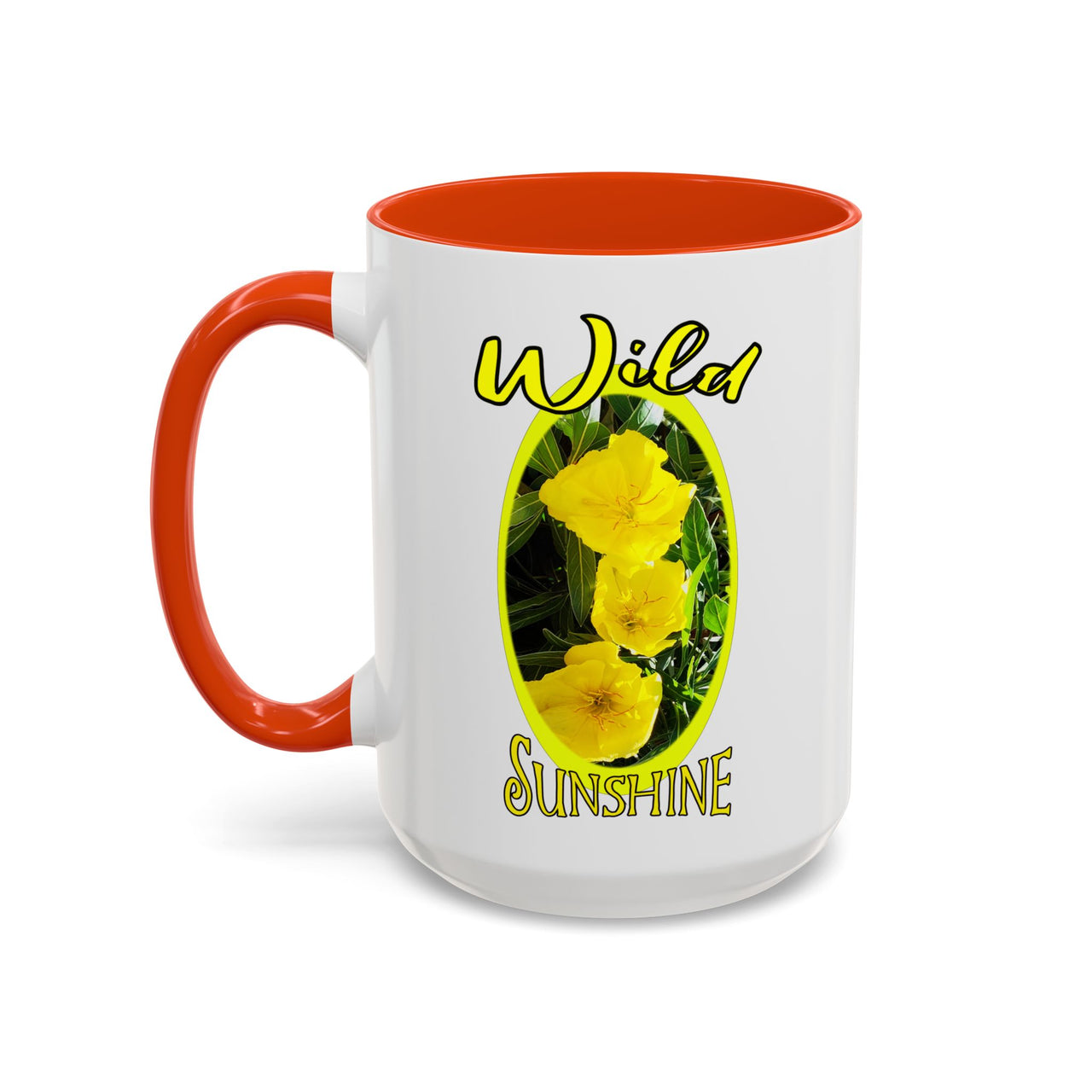 Floral Coffee Mugs – Yellow Primrose Coffee Cup, Perfect for Coffee Lovers, Gifts, Home Decor, and Celebrations