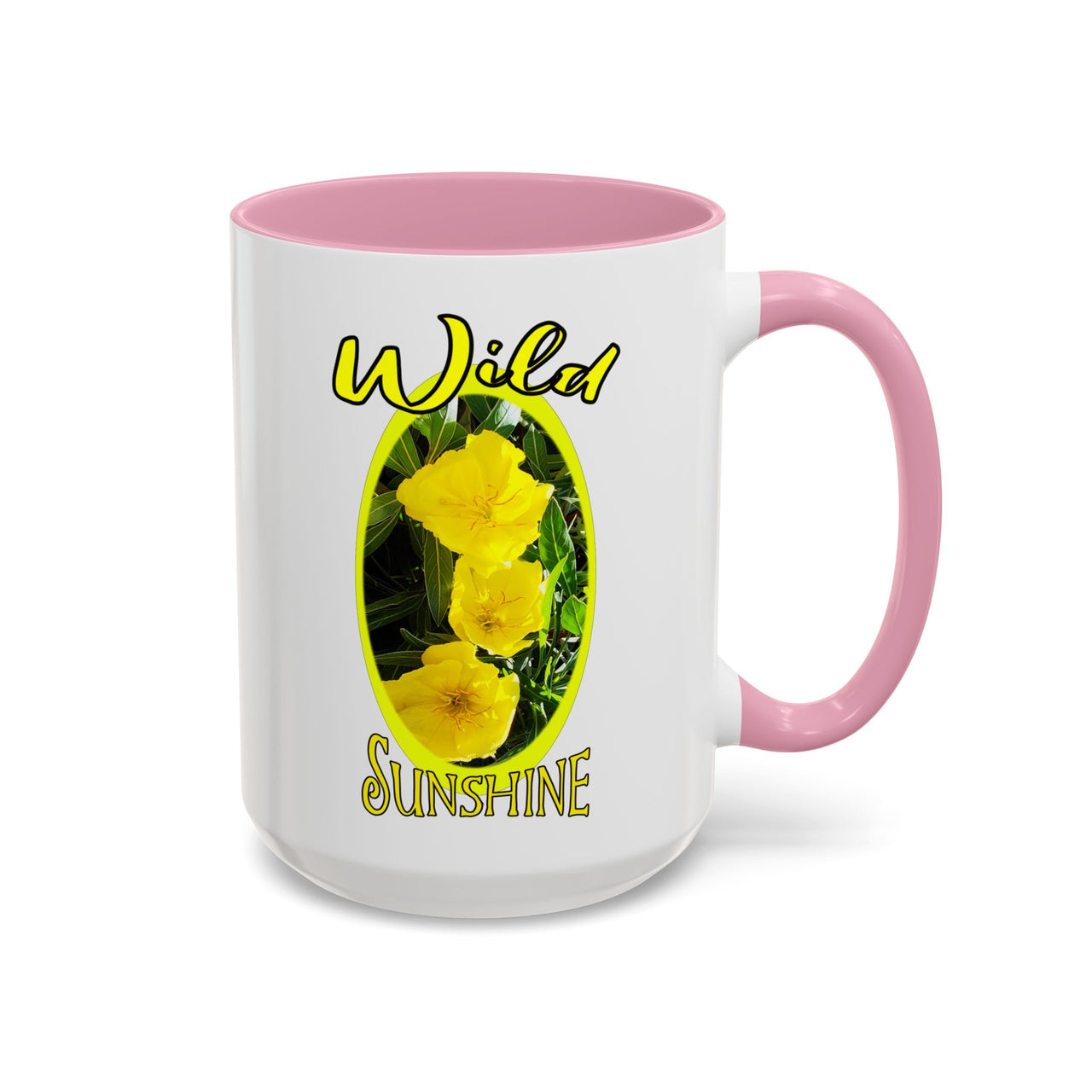 Floral Coffee Mugs – Yellow Primrose Coffee Cup, Perfect for Coffee Lovers, Gifts, Home Decor, and Celebrations