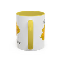 Thumbnail for Floral Coffee Mug - Hello Sunshine Yellow Tulips Coffee Cup
