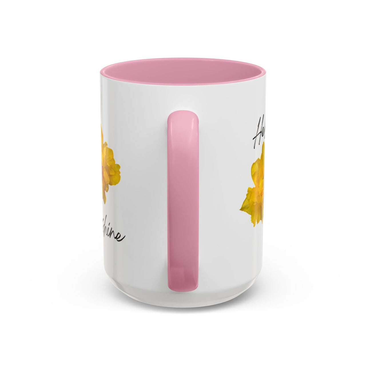 Floral Coffee Mug - Mornin' Sunshine Yellow Tulips