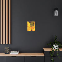 Thumbnail for Vibrant Floral Canvas Art - Bright Yellow Canna Artwork, Wall Decor, Gift for Nature Lovers, Home Decoration, Floral Prints