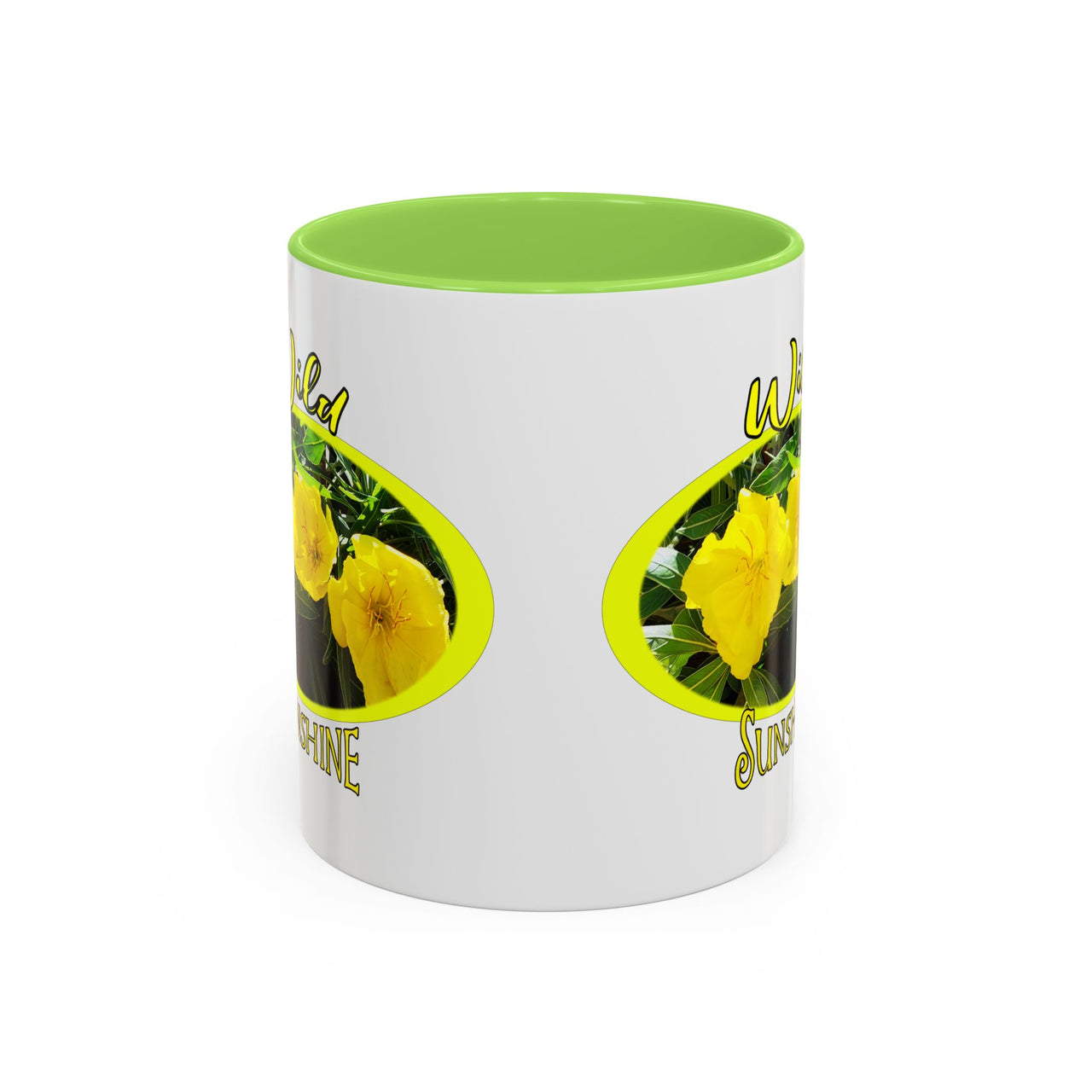 Floral Coffee Mugs – Brighten Your Day with the Yellow Primrose, Perfect for Coffee Lovers, Gifts, Home Decor, and Celebrations