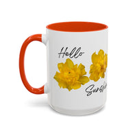 Thumbnail for Floral Coffee Mug - Mornin' Sunshine Yellow Tulips