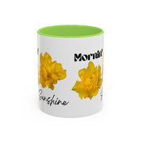 Thumbnail for Floral Coffee Mug - Mornin' Sunshine Yellow Tulips
