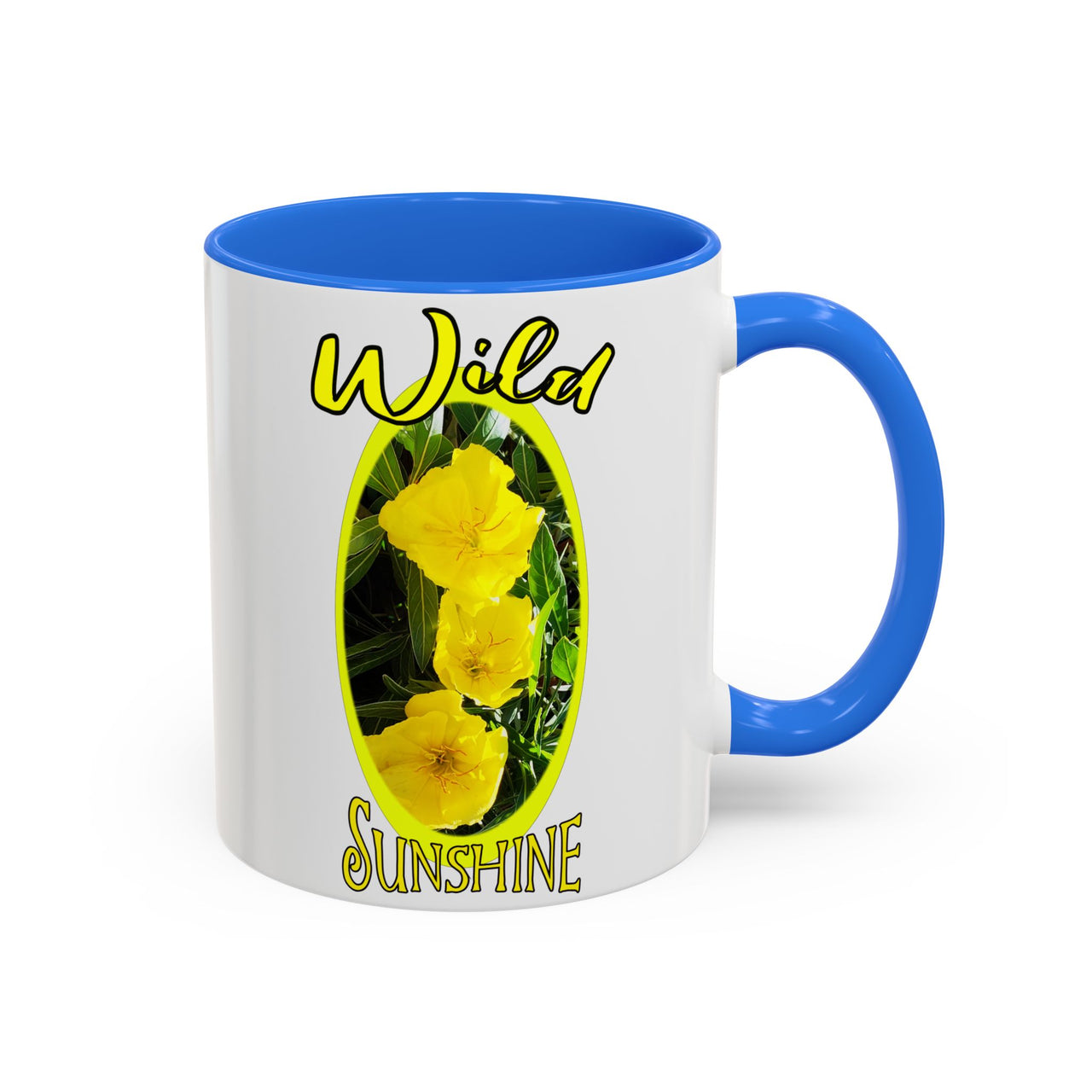 Floral Coffee Mugs – Yellow Primrose Coffee Cup, Perfect for Coffee Lovers, Gifts, Home Decor, and Celebrations
