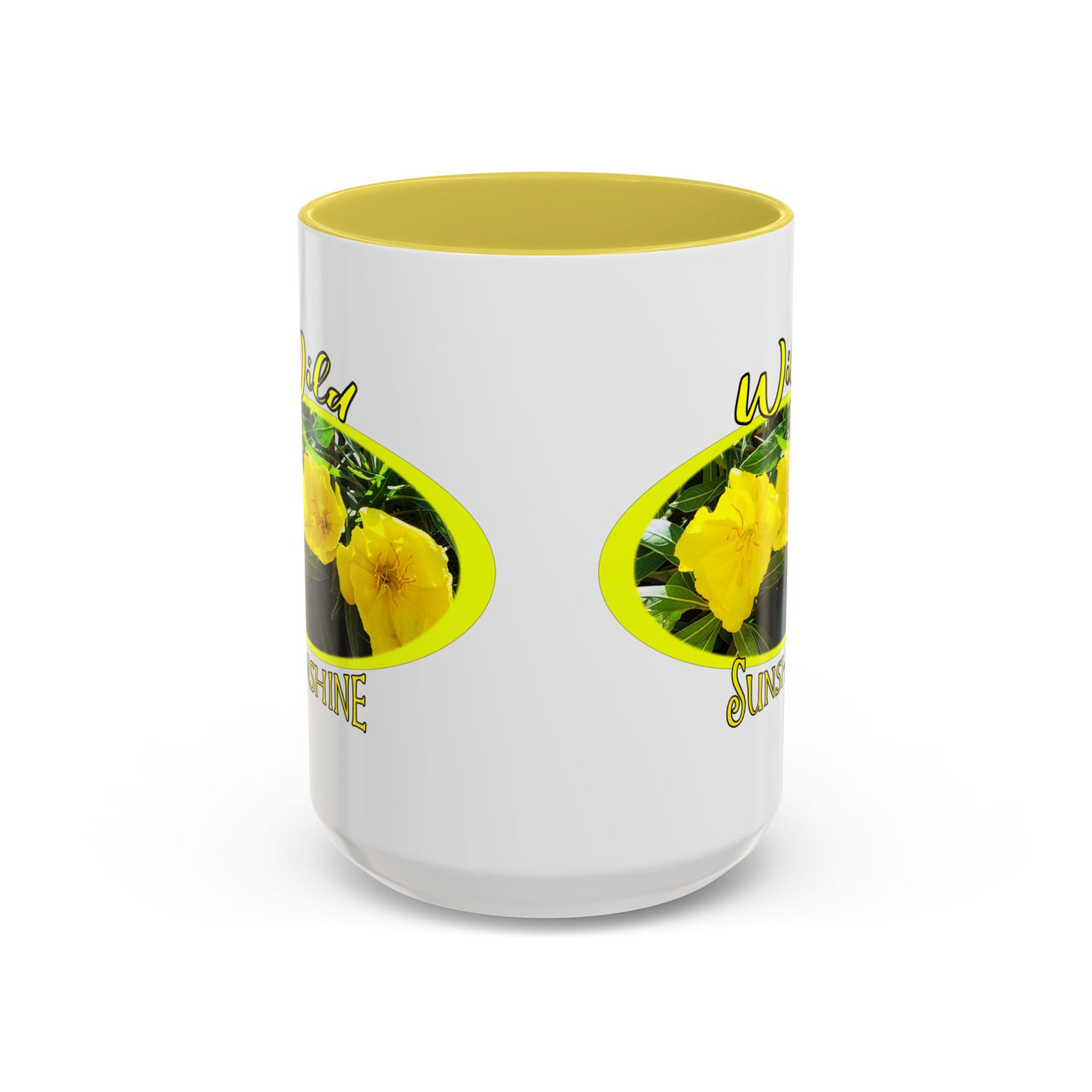 Floral Coffee Mugs – Brighten Your Day with the Yellow Primrose, Perfect for Coffee Lovers, Gifts, Home Decor, and Celebrations
