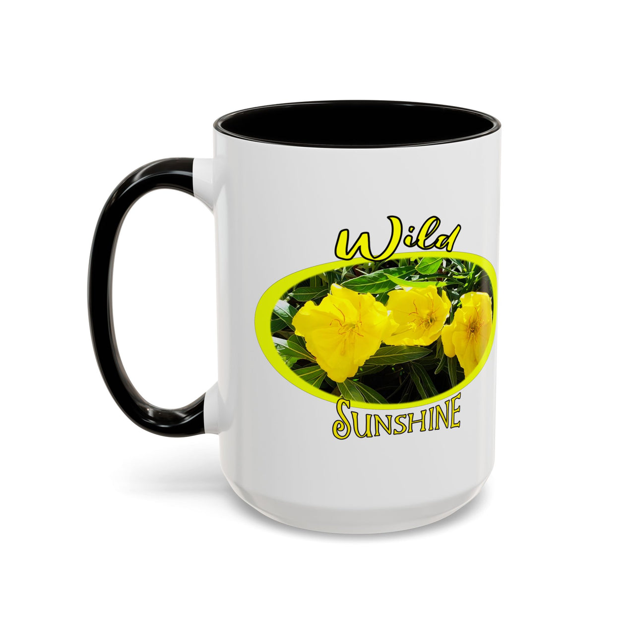 Floral Coffee Mugs – Brighten Your Day with the Yellow Primrose, Perfect for Coffee Lovers, Gifts, Home Decor, and Celebrations