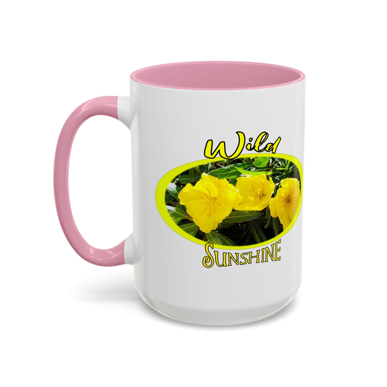 Floral Coffee Mugs – Brighten Your Day with the Yellow Primrose, Perfect for Coffee Lovers, Gifts, Home Decor, and Celebrations