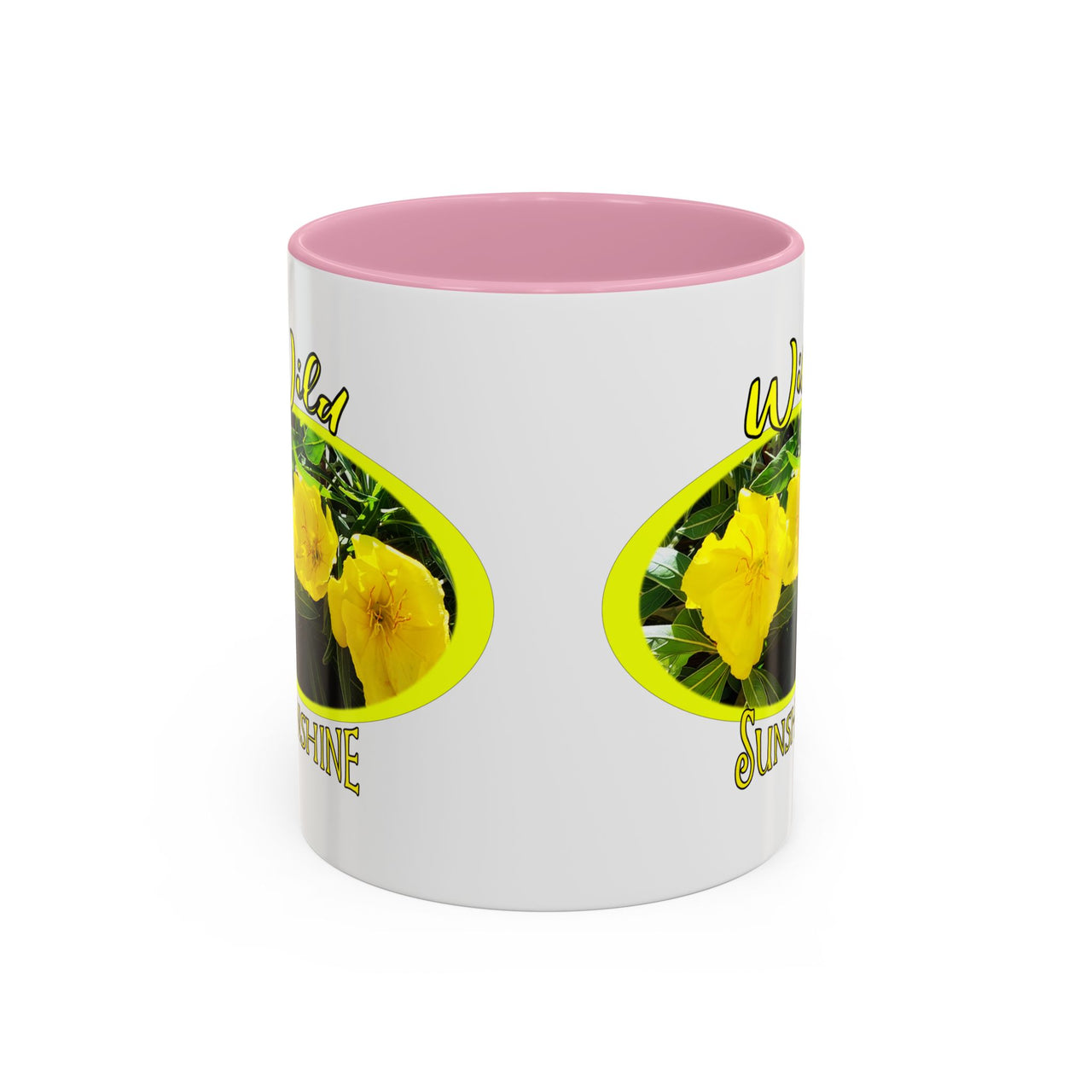 Floral Coffee Mugs – Brighten Your Day with the Yellow Primrose, Perfect for Coffee Lovers, Gifts, Home Decor, and Celebrations