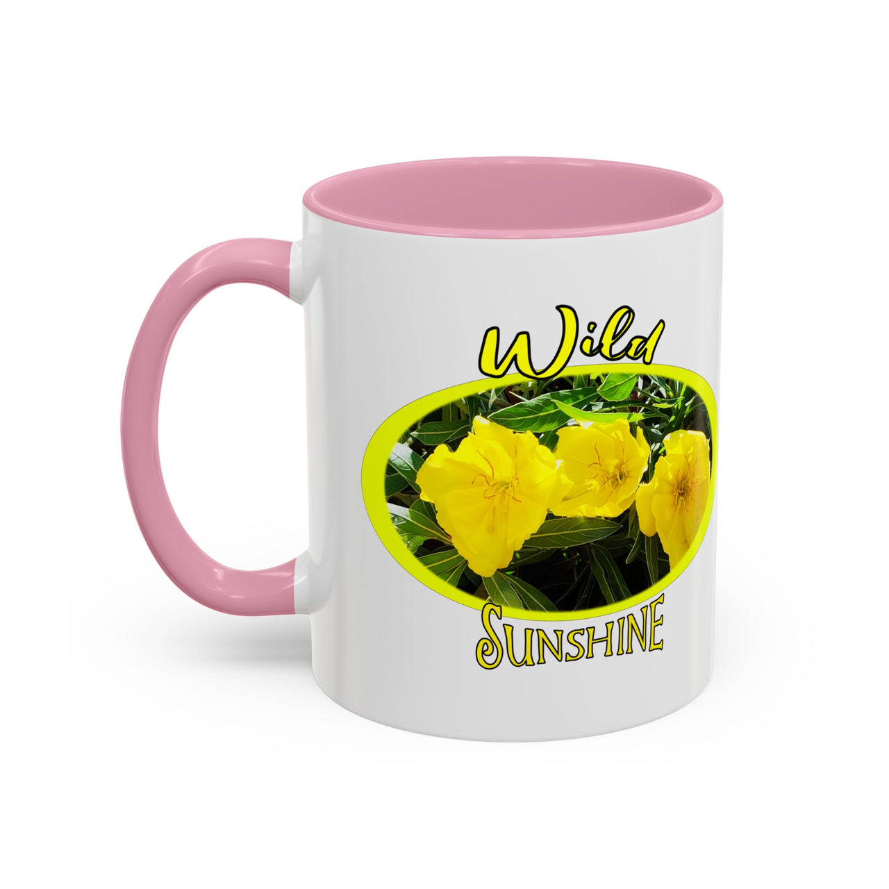 Floral Coffee Mugs – Brighten Your Day with the Yellow Primrose, Perfect for Coffee Lovers, Gifts, Home Decor, and Celebrations