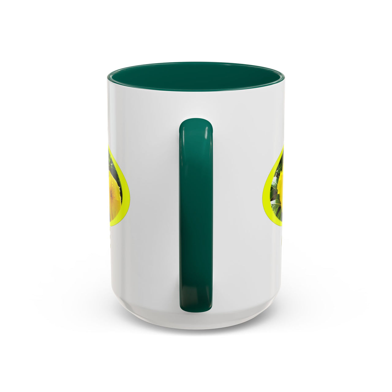 Floral Coffee Mugs – Brighten Your Day with the Yellow Primrose, Perfect for Coffee Lovers, Gifts, Home Decor, and Celebrations
