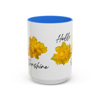 Thumbnail for Floral Coffee Mug - Mornin' Sunshine Yellow Tulips