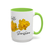 Thumbnail for Floral Coffee Mug - Mornin' Sunshine Yellow Tulips