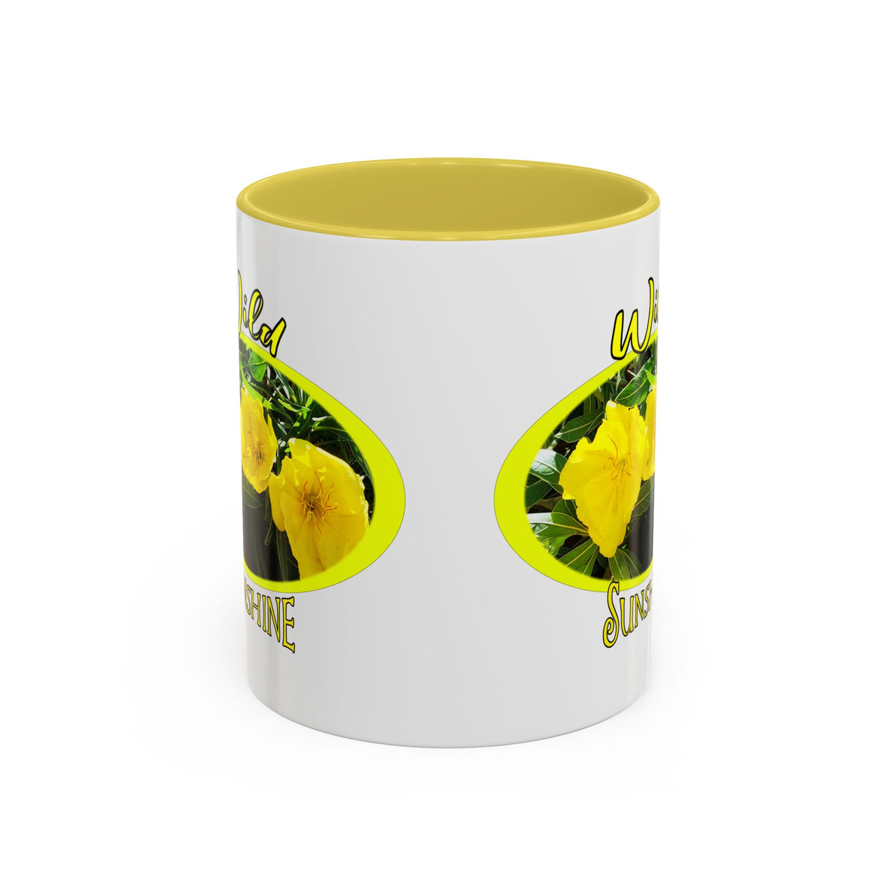 Floral Coffee Mugs – Brighten Your Day with the Yellow Primrose, Perfect for Coffee Lovers, Gifts, Home Decor, and Celebrations