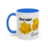 Thumbnail for Floral Coffee Mug - Mornin' Sunshine Yellow Tulips