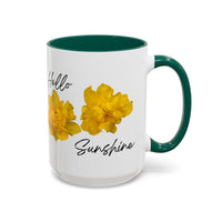 Thumbnail for Floral Coffee Mug - Mornin' Sunshine Yellow Tulips