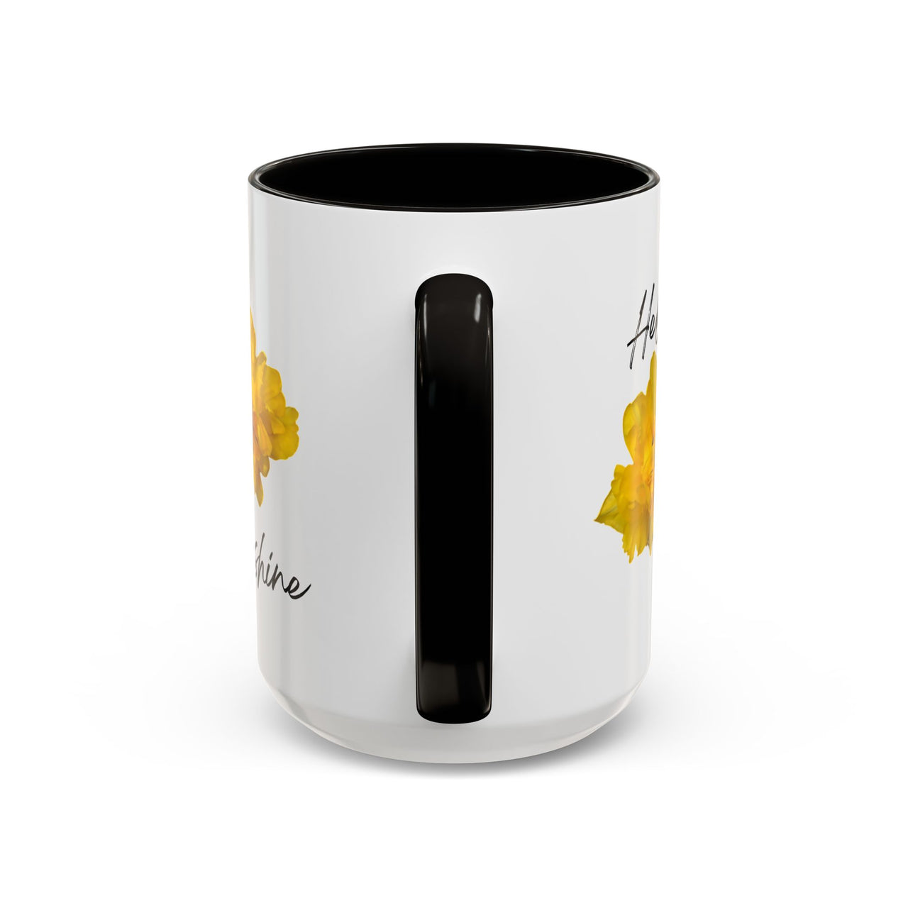 Floral Coffee Mug - Mornin' Sunshine Yellow Tulips