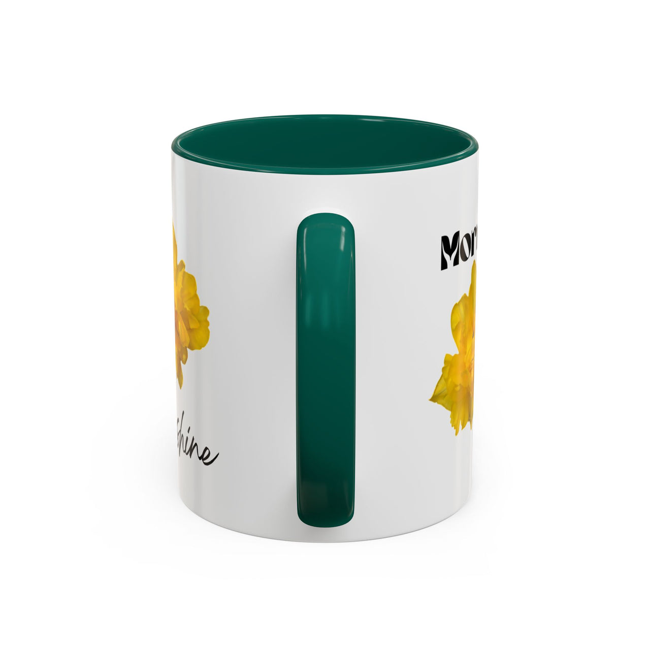 Floral Coffee Mug - Mornin' Sunshine Yellow Tulips