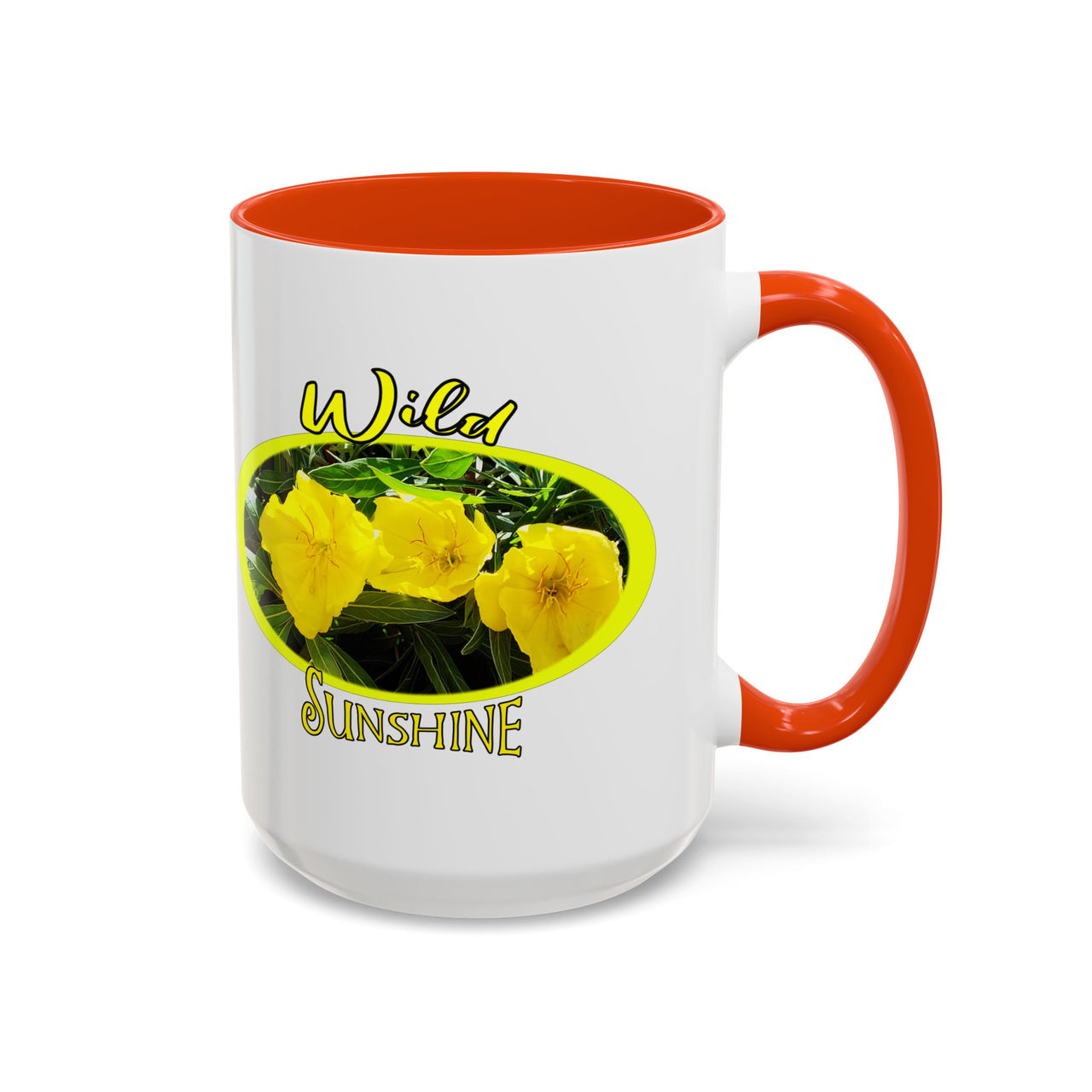 Floral Coffee Mugs – Brighten Your Day with the Yellow Primrose, Perfect for Coffee Lovers, Gifts, Home Decor, and Celebrations