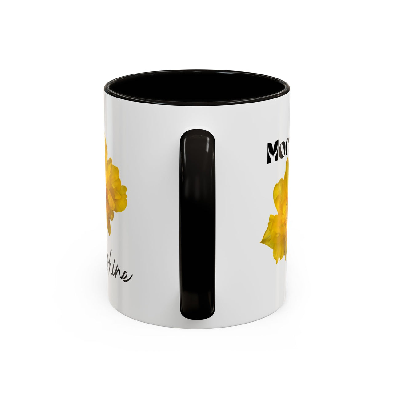 Floral Coffee Mug - Mornin' Sunshine Yellow Tulips