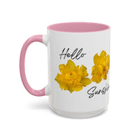 Thumbnail for Floral Coffee Mug - Mornin' Sunshine Yellow Tulips