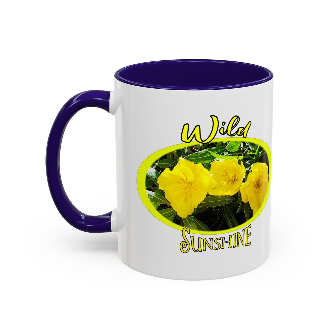 Floral Coffee Mugs – Brighten Your Day with the Yellow Primrose, Perfect for Coffee Lovers, Gifts, Home Decor, and Celebrations
