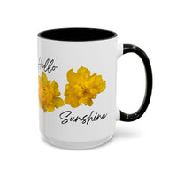 Thumbnail for Floral Coffee Mug - Mornin' Sunshine Yellow Tulips