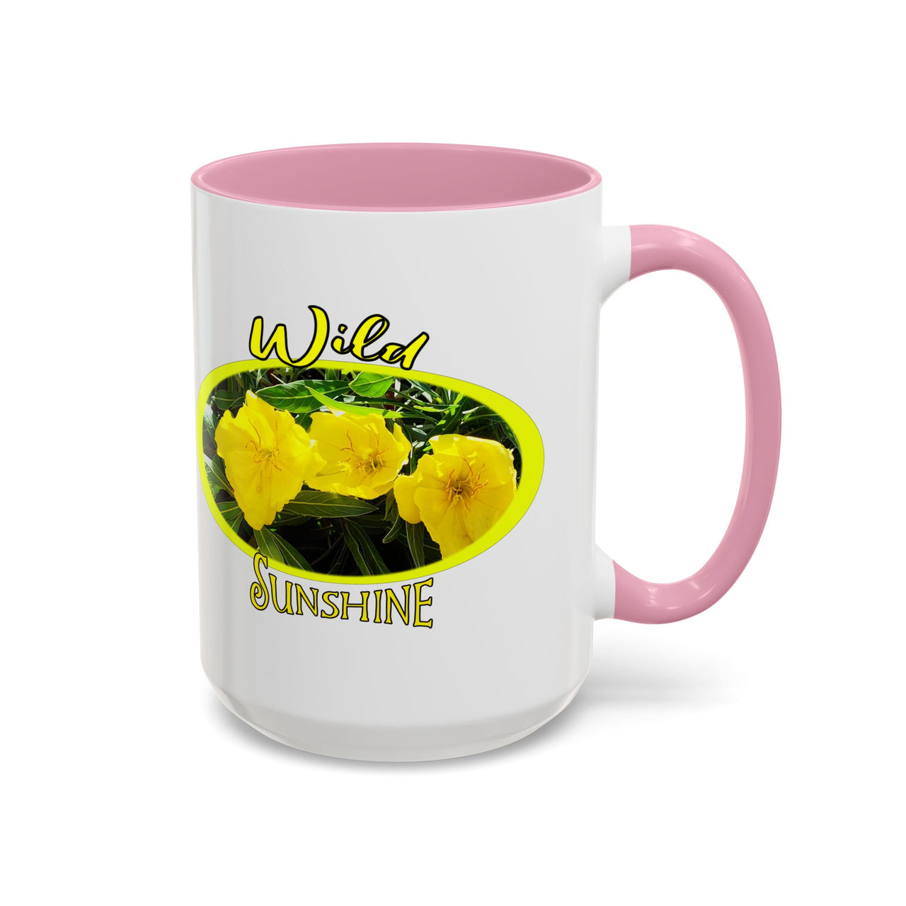 Floral Coffee Mugs – Brighten Your Day with the Yellow Primrose, Perfect for Coffee Lovers, Gifts, Home Decor, and Celebrations