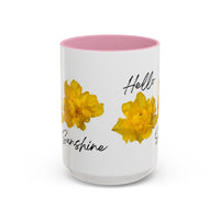 Thumbnail for Floral Coffee Mug - Mornin' Sunshine Yellow Tulips