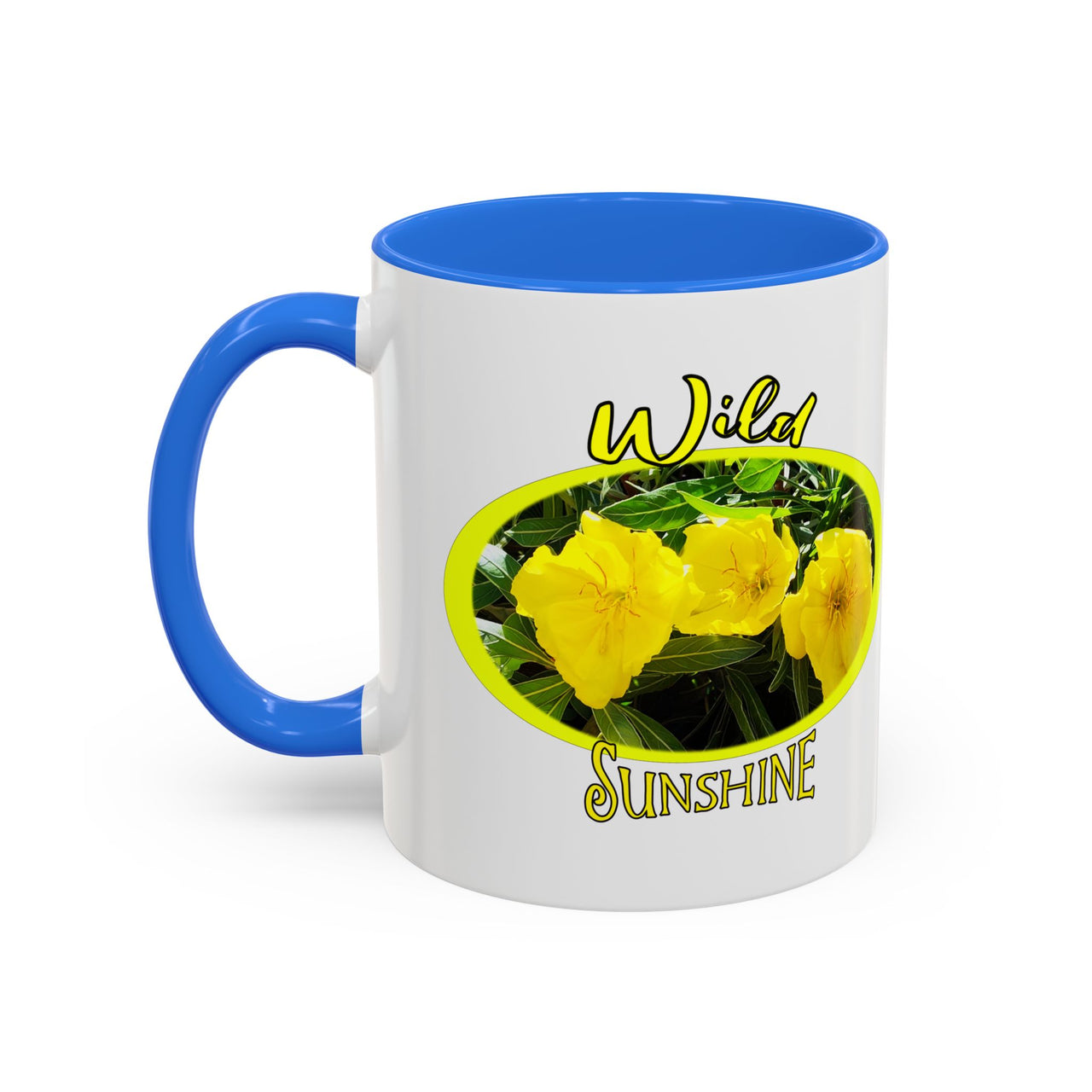 Floral Coffee Mugs – Brighten Your Day with the Yellow Primrose, Perfect for Coffee Lovers, Gifts, Home Decor, and Celebrations