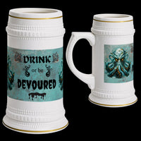 Thumbnail for Cthulhu Inspired Beer Stein Mug | Unique Gift for Beer Lovers, Nautical Decor, Halloween Party, Barware